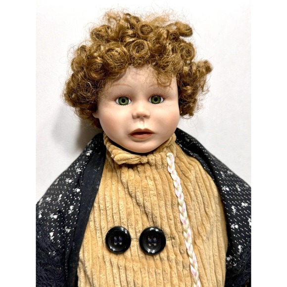 1991 Lenox Porcelain Megan Doll Children Of Ellis Island Irish Immigrant - Picture 1 of 8